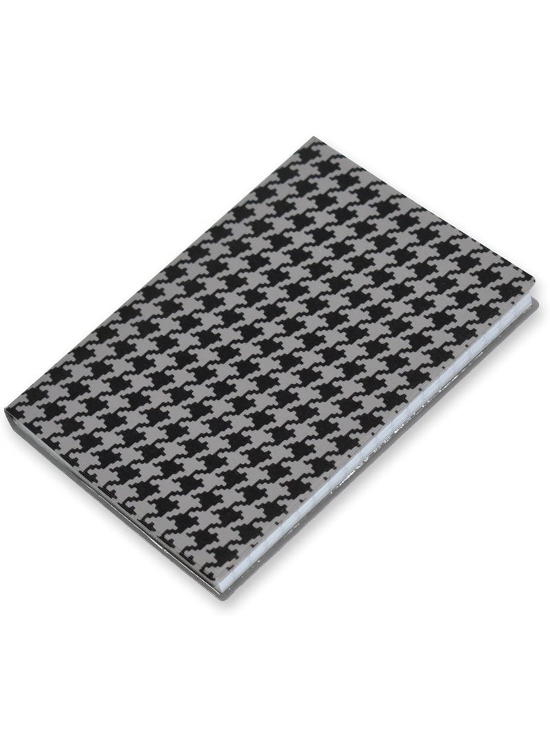 FIS PVC Soft Cover Square Lines Notebook Grey/Black Pack of 5 Pieces - Image 2